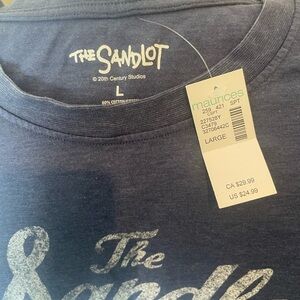 The Sandlot Women's Blue Short Sleeve Tee